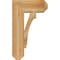 Ekena Millwork Imperial Craftsman Rough Sawn Bracket, Western Red Cedar, 6"W x 18"D x 30"H BKT06X18X30IMP04RWR - alternate 2